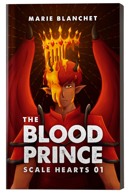 Book cover for The Blood Prince