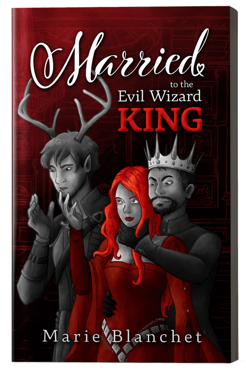 Book cover for Married to the Evil Wizard King